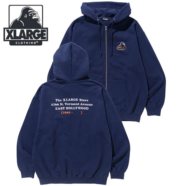 楽天市場】エクストララージ XLARGE メンズ ストアアドレス ジップ 