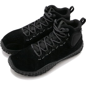 メレル MERRELL レディース スニーカー ラプト ミッド ウォータープルーフ [J037752 FW23] W WRAPT MID WATERPROOF 靴 全天候型 防水シューズ BLACK/BLACK 黒 ブラック系