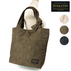 【ラスト1個】ペンドルトン PENDLETON キルティングトートバッグ [PDT-000-233013 FW23] QUILTING TOTE メンズ・レディース 鞄 手提げバッグ【ts】