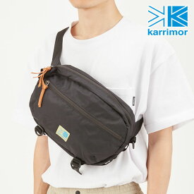 【100円クーポンあり】カリマー Karrimor VT ヒップバッグ R [501115-9000 FW23] 5.5L VT hip bag R メンズ・レディース 鞄 2WAY ショルダーバッグ ボディバッグ アウトドア Black