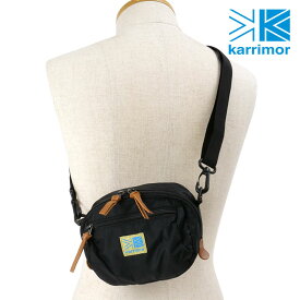 【100円クーポンあり】カリマー Karrimor VT ポーチ [501116-9000 FW23] 1.2L VT pouch メンズ・レディース 鞄 2WAY ショルダーポーチ ウエストポーチ アウトドア Black