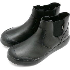 【4/25は楽天カードで最大14倍】【30％OFF／SALE】キーン KEEN エレナ チェルシー ウォータープルーフ [1027864 FW23] W ELENA CHELSEA WP メンズ・レディース 防水 サイドゴアブーツ Black/Black【ts】【e】