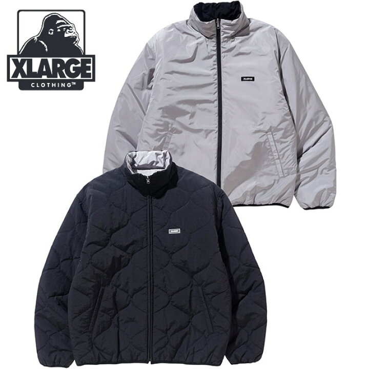 楽天市場】エクストララージ XLARGE メンズ リバーシブル キルテッド 