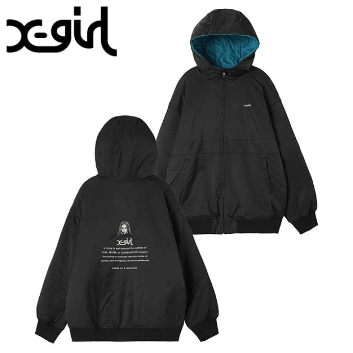 楽天市場】エックスガール X-girl レディース リバーシブル キルテッド  