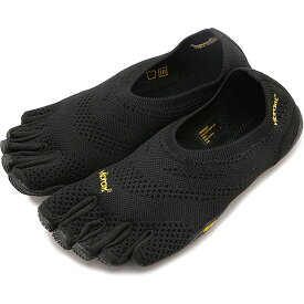 【1/25限定 最大P32倍】ビブラムファイブフィンガーズ Vibram FiveFingers 5本指シューズ [23W8601] EL-X KNIT レディース 靴 ベアフット ジム フィットネス トレーニング Black 正規取扱店