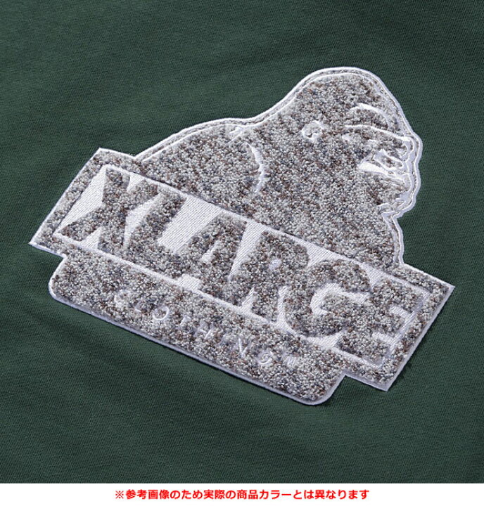 楽天市場】エクストララージ XLARGE パーカー シェニール スランテッド  