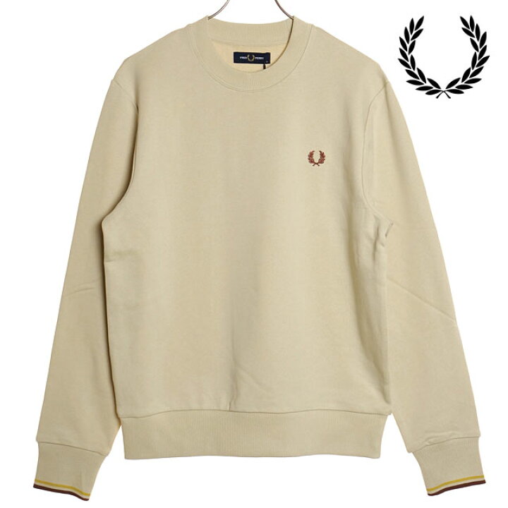 楽天市場】フレッドペリー FRED PERRY クルーネックスウェットシャツ 