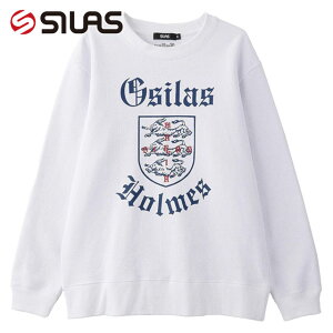 y50%OFF/SALEzyXg1zTCX SILAS X[S[c XEFbgVc [110243012003 FW24] 3 GOATS SWEATSHIRT Y gbvX g[i[ WHITEyezytsz K戵X