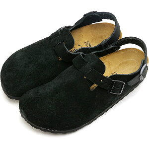 �r���P���V���g�b�N BIRKENSTOCK �T���_�� �g�L�I [1028337/1028348 FW24] TOKIO �����Y�E���f�B�[�X �R���t�H�[�g�T���_�� ���N�T���_�� BLACK | SUEDE-LEATHER ���K�戵�X�ycp�z