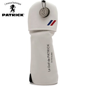 pgbN St PATRICK GOLF [eBeBpwbhJo[ [241-830 FW24] HEAD COVER UT 130ccΉ Ԏϊv[gt XL[ WHT zCgn K戵X