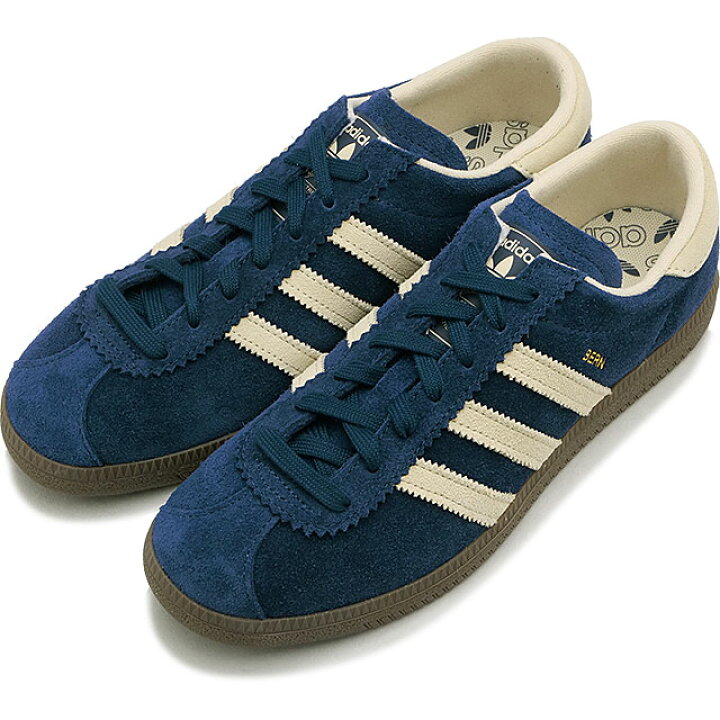 あディダす ベるン W 新品 ないといンディゴ ベージュ ねいビー 24 Adidas Women's Bern W in Night Indigo/Sand Strata/Gum5 adidas