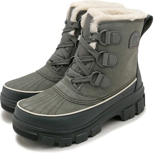 �\���� SOREL �u�[�c �e�B�{��5 �E�H�[�^�[�v���[�t [NL5113-052 FW24] W TIVOLI V WP ���f�B�[�X �C �h�� �X�m�[�u�[�c �E�B���^�[�u�[�c Quarry/Grill ���K�戵�X�ycp�z