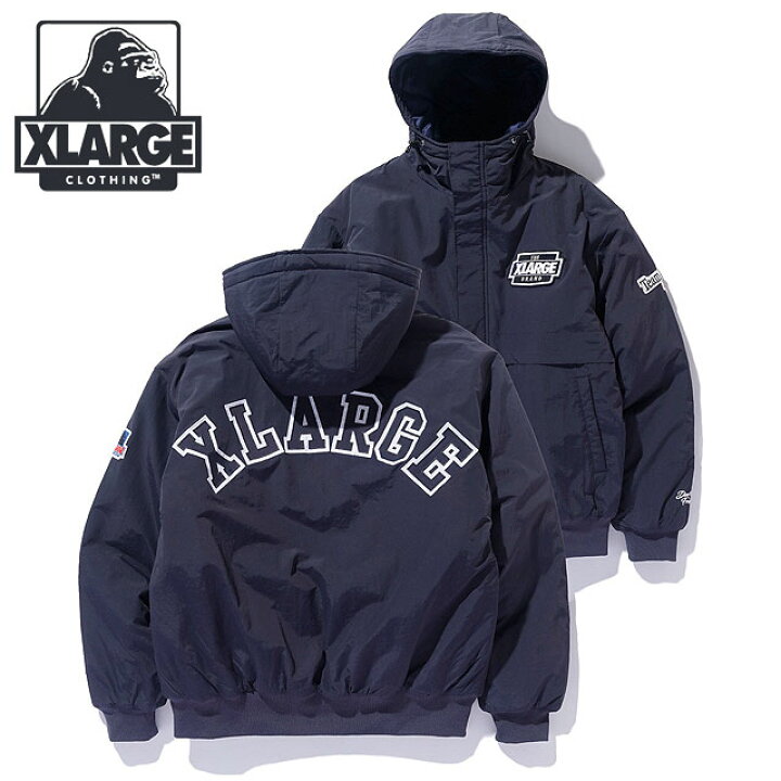 楽天市場】エクストララージ XLARGE ナイロン パファージャケット 