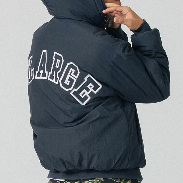 楽天市場】エクストララージ XLARGE ナイロン パファージャケット 