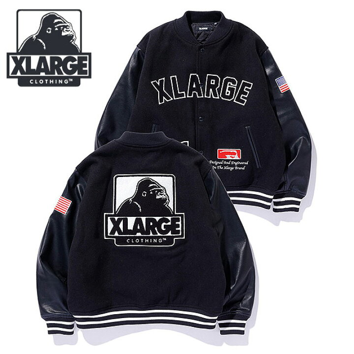 楽天市場】エクストララージ XLARGE OGロゴ バーシティジャケット  