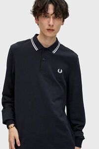 �t���b�h�y���[ FRED PERRY �����Y �|���V���c �����O�X���[�u �c�C���e�B�b�v�h �t���b�h�y���[�V���c [M3636-238 FW25]�@�t���b�h�E�y���[ FREDPERRY LONG SLEEVE TWIN TIPPED FRED PERRY SHIRT �g�b�v�X ���� ��