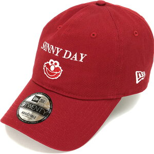 y|Cg5{zj[G Lbv NEW ERA CAP 9TWENTY ZT~Xg[g G [14682615 FW25] 920 SESAME STREET ELMO YEfB[X R{ Xq bh K戵X