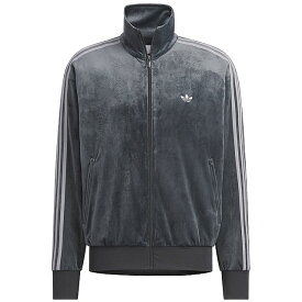 アディダス オリジナルス adidas Originals FB トラックトップ ベロア [ID053/KD9374 FW25] FB TT VELOUR メンズ・レディース トップス トラックジャケット ブルゾン 日本限定モデル DARK-GREY/MATTE-SILVER 正規取扱店