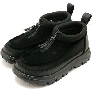 y|Cg10{zVJ SHAKA Xj[J[ WbvJVu[eB EX [SK-290V2 FW25] ZIP MOCCASIN BOOTIE EX fB[X C u[c y AEghA Black K戵Xycpz