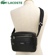 ラコステ LACOSTE オシアン レザーレポーターバッグ [NH5048OI-000 FW25] メンズ・レディース 鞄 ショル…