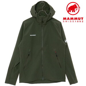 }[g MAMMUT }N[ 2.0 SO t[fbhWPbg AF [1011-00792 FW25] Macun 2.0 SO Hooded Jacket AF Men Y AE^[ \tgVF AEghA dark-marsh K戵X