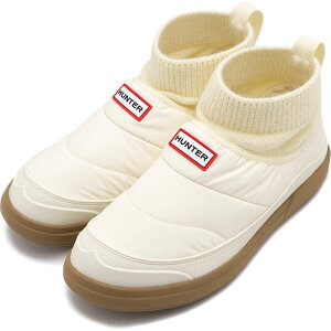 y|Cg10{zԕi n^[ HUNTER CAEg pt@[ jbeBhJtu[c [WFS2265REN-WGU FW25] IN/OUT PUFFER KNITTED CUFF BOOT fB[X C  Xb| EB^[u[c SHADED-WHITE