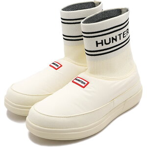 �y25%OFF/SALE�z�n���^�[ HUNTER �C���A�E�g �n���^�[�j�b�e�B�h�\�b�N�X���b�p [UFS7113REN-SDB FW25] IN/OUT HUNTER KNITTED SOCK SLIPPER ���f�B�[�X �C �X���b�|�� �V���[�g�u�[�c SHADED-WHITE/BLACK ���K�戵�X�yts