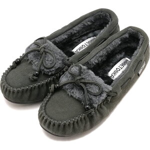~lgJ MINNETONKA tbgV[Y L[ Xbp[ [40686 FW25] KYRA SLIPPER fB[X C t@[JV {ʒ CHARCOL K戵X