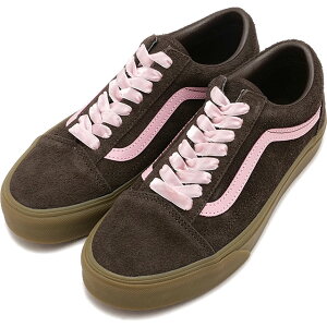 oY VANS Xj[J[ I[hXN[ [VN000E9TRPK FW25] Old Skool fB[X C V[Y [Jbg @Y HAIRY-SUEDE-BROWN/PINK K戵X