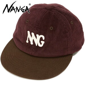 �y30%OFF/SALE�z�y���X�g1�z�i���K NANGA �R�[�f�����C NNG���S�L���b�v [N2532-3A057Z FW25] CORDUROY NNG LOGO CAP �����Y�E���f�B�[�X �X�q �t���[�T�C�Y �A�E�g�h�A BRD ���K�戵�X�yts�z�ye�z