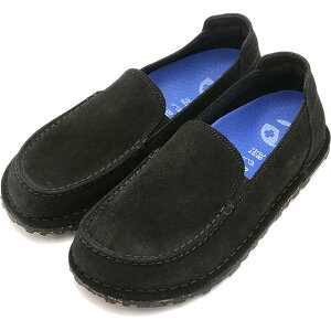 �r���P���V���g�b�N BIRKENSTOCK ���U�[�V���[�Y �E�b�e�B �X���b�v�I�� [1026153 FW25] UTTI SLIP ON ���f�B�[�X �C �h�C�c�� �R���t�H�[�g�V���[�Y ���N�V���[�Y BLACK | SUEDE-LEATHER ���K�戵�X