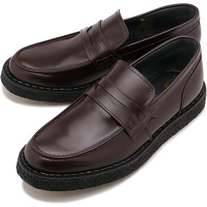 �t���b�h�y���[ FRED PERRY �W���[�W�R�b�N�X �y�j�[���[�t�@�[ ���U�[ [SB1345-597 FW25Q4] GC×FP PENNY LOAFER LEA �����Y�E���f�B�[�X �C �R�C�����[�t�@�[ GEORGE COX �R���{ OXBLOOD ���K�戵�X