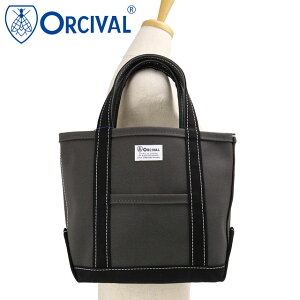 �I�[�V�o�� ORCIVAL �g�[�g�o�b�O �X���[�� [OR-H0285-KWC FW25] TOTE BAG SMALL �����Y�E���f�B�[�X ���j�Z�b�N�X �� ���{�� �L�����o�X�g�[�g ���T�C�Y ���z �O���[ CHARCOAL/BLACK ���K�戵�X