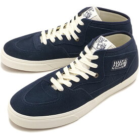 【9/10限定 最大P38倍】バンズ VANS スニーカー メンズ ハーフキャブ デコン [VN000EATBX9 FW26] Half Cab Decon 靴 ミッドカットシューズ ネイビー SUEDE-NAVY 正規取扱店