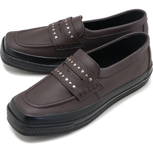 �R���o�[�X CONVERSE �X�j�[�J�[ �I�[���X�^�[ �X�N�G�A�g�D ���[�t�@�[ SA [31318481 FW26] ALL STAR SQUARETOE LOAFER SA �����Y�E���f�B�[�X ���j�Z�b�N�X �C �V���[�Y �X�^�b�Y �u���E�� DEEP-BROWN ���K�戵