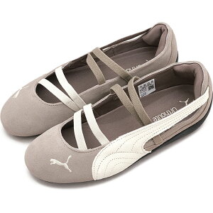 �y�ő�100%�|�C���g�o�b�N�z�v�[�} PUMA �X�j�[�J�[ ���f�B�[�X �X�s�[�h�L���b�g �o���G �G�X�f�B�[ �E�B�����Y [401287-20 FW26] SPEEDCAT BALLET SD WNS �C �V���[�Y ����X�j�[�J�[ �O���[ Mouse-Gray ��