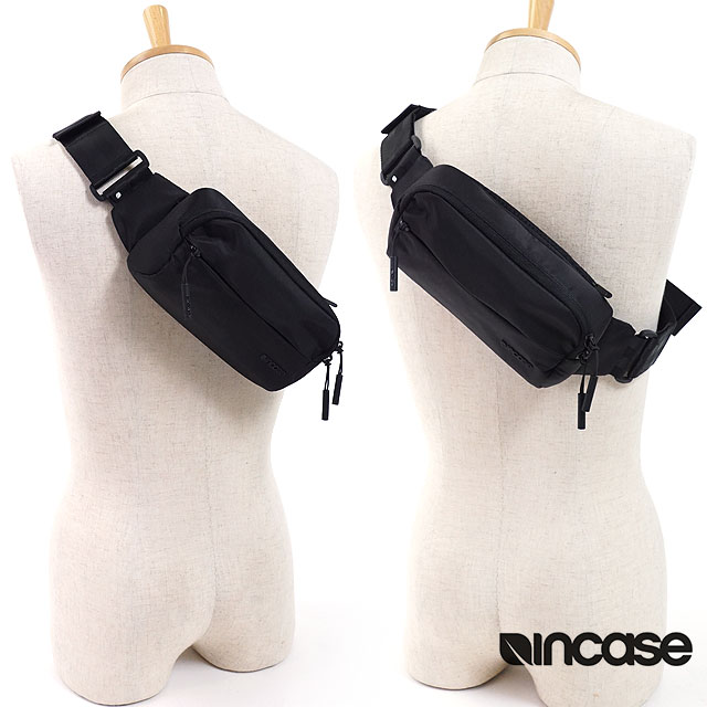 Incase インケース ボディバッグSidebag サイドバッグ ウェストバッグ ヒップバッグ ブラック [37181017  INCO100355-BLK SS18] | mischief