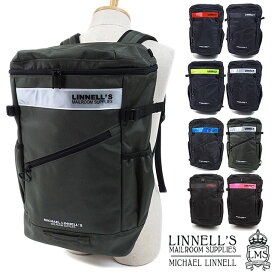 マイケルリンネル MICHAEL LINNELL 32L スクエア バックパック Box Backpack ボックス リュックサック デイパック メンズ・レディース [ML-020]