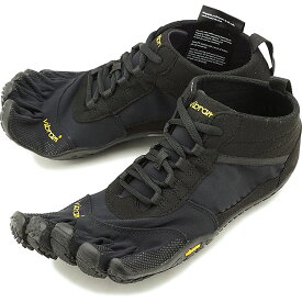 ビブラムファイブフィンガーズ Vibram FiveFingers 5本指シューズ ハイキング トレッキング用 V-TREK [19M7401 SS20] メンズ ベアフットスニーカー 靴 Black / Black ブラック系