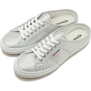 �y15%OFF/SALE�z�X�y���K SUPERGA ���f�B�[�X �X�j�[�J�[ ���� �~���[�� [S111ZWW-031 SS20] 2402-LAME W �C �V���[�Y ���{�ʒ� Grey-Silver �V���o�[�n ���K�戵�X�yts�z�ye�z