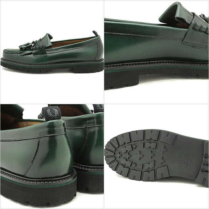 楽天市場】【コラボ】 フレッドペリー FRED PERRY ローファー GHバス 