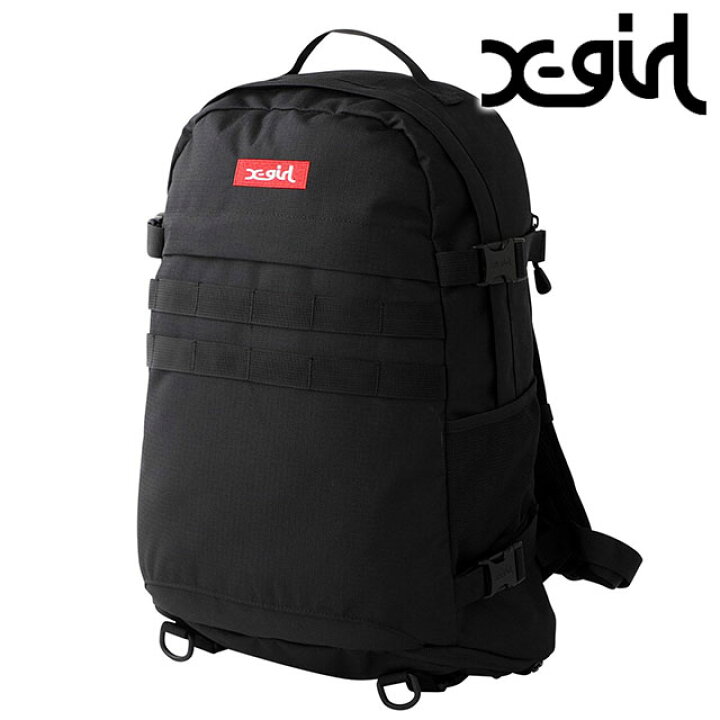 楽天市場 クーポン対象1000円off エックスガール X Girl リュック ミルズロゴ アドベンチャー バックパック Mills Logo Adventure Backpack Ss21 メンズ レディース Xgirl 鞄 バッグ デイパック 通学 スクバ Red レッド系 Mischief