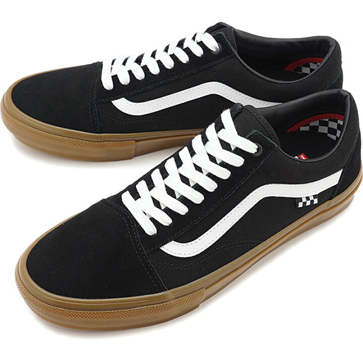 楽天市場 バンズ Vans スニーカー オールドスクール Skate Old Skool Vn0a5fcbb9m Ss21 メンズ レディース スケートボーディング シューズ Black Gum ブラック系 Mischief