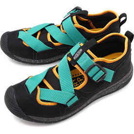 【クーポン対象300円OFF】【先着でKEENオリジナルソックスプレゼント！】キーン KEEN スニーカー ゼラポート トレイル M ZERRAPORT TRAIL [1025001 SS21] メンズ アウトドア サンダル Black/Peacock Green グリーン系[newnb]