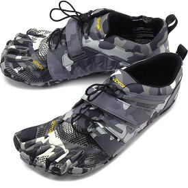 ビブラムファイブフィンガーズ Vibram FiveFingers メンズ 5本指シューズ [21M7702 ] M V-Train 2.0 トレーニング フィットネス ジム カジュアル ランニング Grey/Camo 灰 グレー系