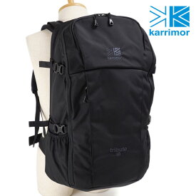 カリマー Karrimor トリビュート リュック [501012-9000 SS22] tribute 40 鞄 アウトドア デイパック バックパック Black 黒 ブラック系