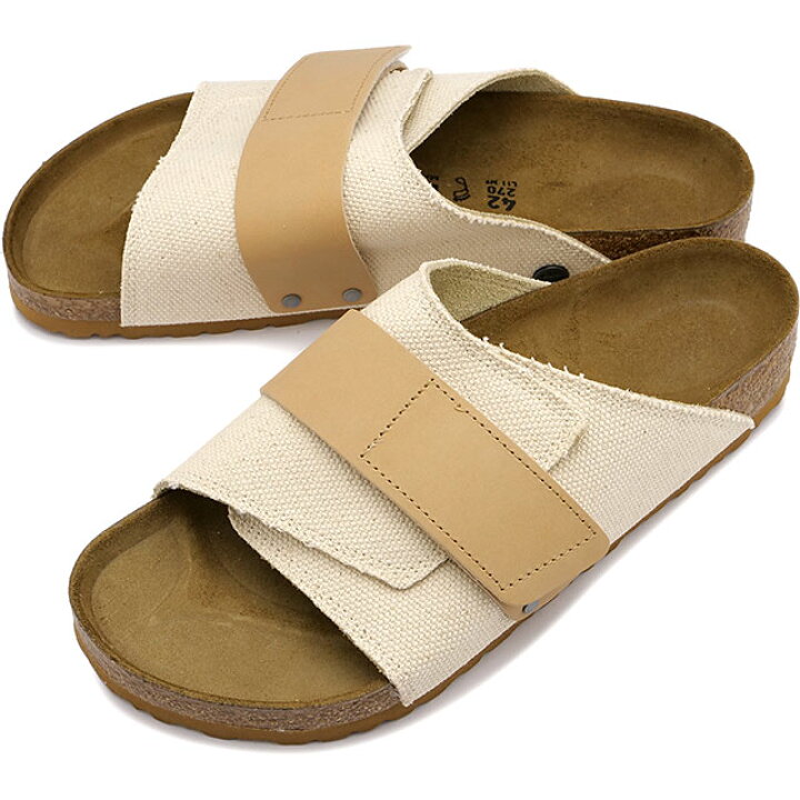 楽天市場 ビルケンシュトック Birkenstock キョート テキスタイル キモノ メンズ サンダル レギュラー幅 Ss22 Kyoto Tex Kimono コンフォートサンダル Eggshell ベージュ系 Mischief