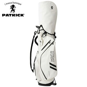 pgbN St PATRICK GOLF LfBobO [222-610 SS23] CADDIE BAG YEfB[X 9^ X^h WHT  zCgn K戵X