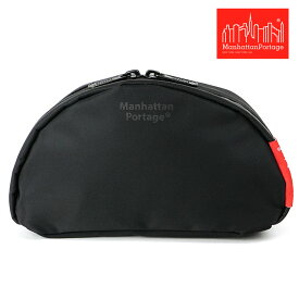 マンハッタンポーテージ Manhattan Portage マキアージュ ポーチ [MP2002NTWLB SS23] Maquillage Pouch メンズ・レディース アクセサリーポーチ 小物入れ ナイロンツイル Black 黒 ブラック系【cpn】