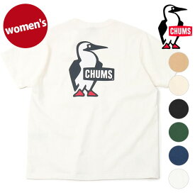 【300円クーポンあり】チャムス CHUMS レディース ブービーロゴTシャツ [CH11-2279 SS23] W Booby Logo T-Shirt トップス 半袖 アウトドア【メール便可】
